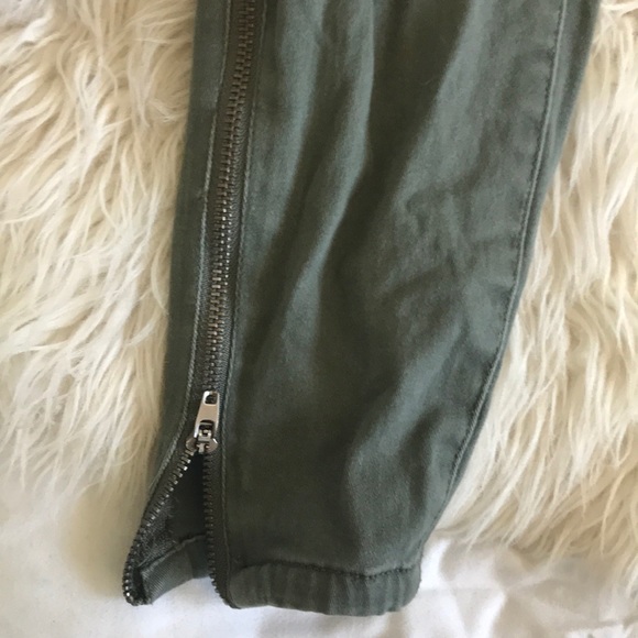 olive green jeans - Picture 2 of 2